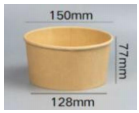 POKE BOWL AJX1000ML底 150*130*75MM-600PZ